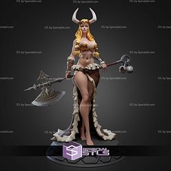 Sigrid Viking Girl 160mm STL Files