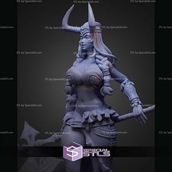 Sigrid Viking Girl 160mm STL Files