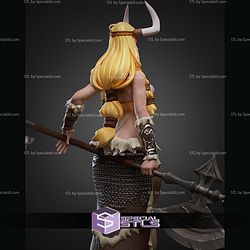 Sigrid Viking Girl 160mm STL Files