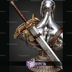 Silver Surfer Portrait Bust 299mm STL Files