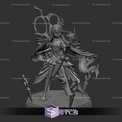 Sirin 250mm Honkai Impact STL Files