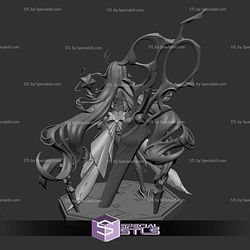 Sirin 250mm Honkai Impact STL Files