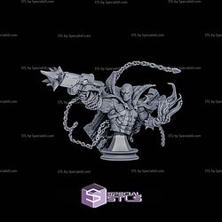 Spawn Green Fire Bust STL Files