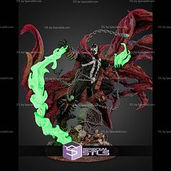Spawn Green Fire STL Files