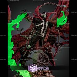 Spawn Green Fire STL Files