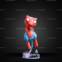 Spiderman Mewtwo Mashup STL Files