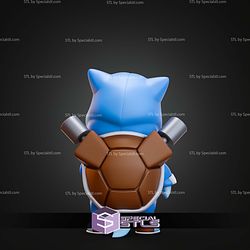 Squirtle in a Blastoise Onesie STL Files