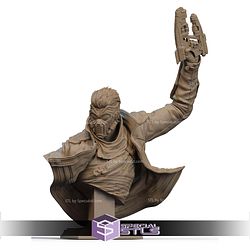 Star Lord Loud Music Bust STL Files