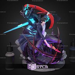 Sung Jin Woo Igris Diorama 300mm STL Files