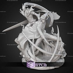 Sung Jin Woo Igris Diorama 300mm STL Files