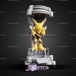 Super Basic Pokemon Alakazam in the lab