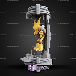 Super Basic Pokemon Alakazam in the lab