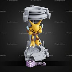 Super Basic Pokemon Alakazam in the lab