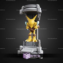 Super Basic Pokemon Alakazam in the lab