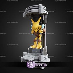 Super Basic Pokemon Alakazam in the lab