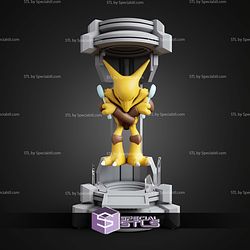 Super Basic Pokemon Alakazam in the lab