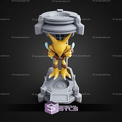 Super Basic Pokemon Alakazam in the lab