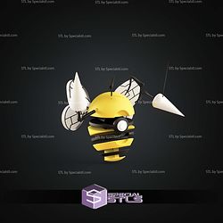 Super Basic Pokemon Beedrill Pokeball