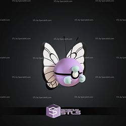 Super Basic Pokemon Butterfree Pokeball
