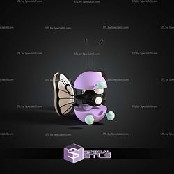 Super Basic Pokemon Butterfree Pokeball