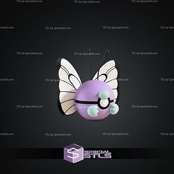Super Basic Pokemon Butterfree Pokeball