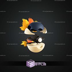 Super Basic Pokemon Cyndaquil Pokeball