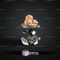 Super Basic Pokemon Dugtrio Pokeball