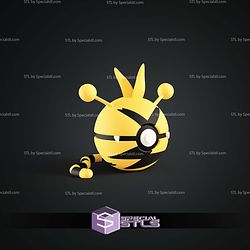 Super Basic Pokemon Electabuzz Pokeball