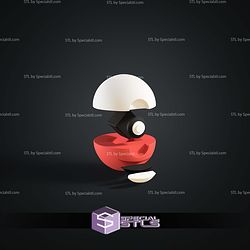 Super Basic Pokemon Electrode Pokeball