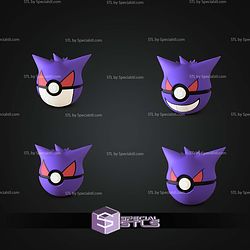 Super Basic Pokemon Gengar Pokeball