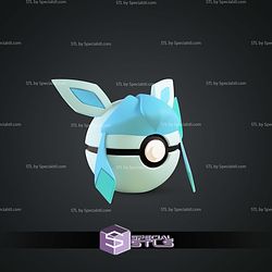 Super Basic Pokemon Glaceon Pokeball