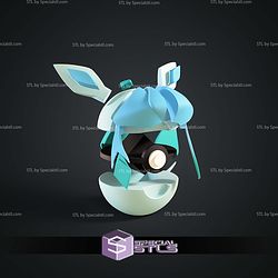 Super Basic Pokemon Glaceon Pokeball
