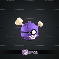Super Basic Pokemon Koffing Pokeball