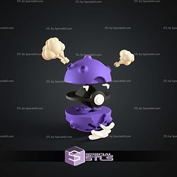 Super Basic Pokemon Koffing Pokeball