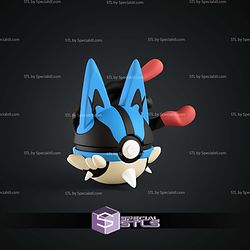 Super Basic Pokemon Mega Lucario Pokeball