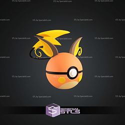 Super Basic Pokemon Mega Raichu Y Pokeball