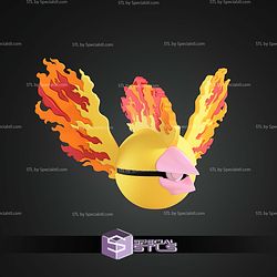 Super Basic Pokemon Moltres Pokeball