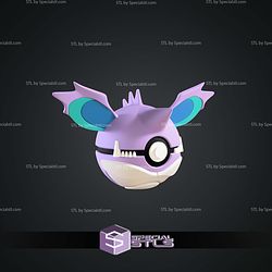 Super Basic Pokemon Nidoking Pokeball