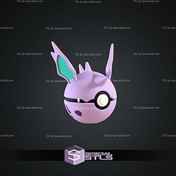 Super Basic Pokemon Nidorino Pokeball