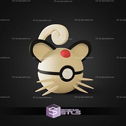 Super Basic Pokemon Persian Pokeball