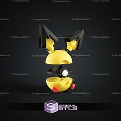 Super Basic Pokemon Pichu Pokeball