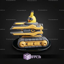 Super Basic Pokemon Pikachu Mecha Tank