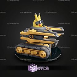 Super Basic Pokemon Pikachu Mecha Tank