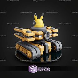 Super Basic Pokemon Pikachu Mecha Tank