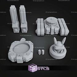 Super Basic Pokemon Pikachu Mecha Tank