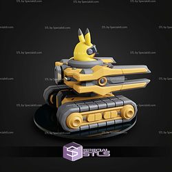 Super Basic Pokemon Pikachu Mecha Tank