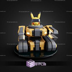 Super Basic Pokemon Pikachu Mecha Tank