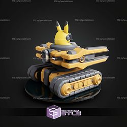 Super Basic Pokemon Pikachu Mecha Tank