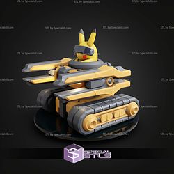 Super Basic Pokemon Pikachu Mecha Tank