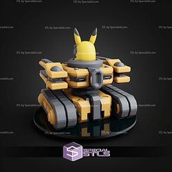 Super Basic Pokemon Pikachu Mecha Tank